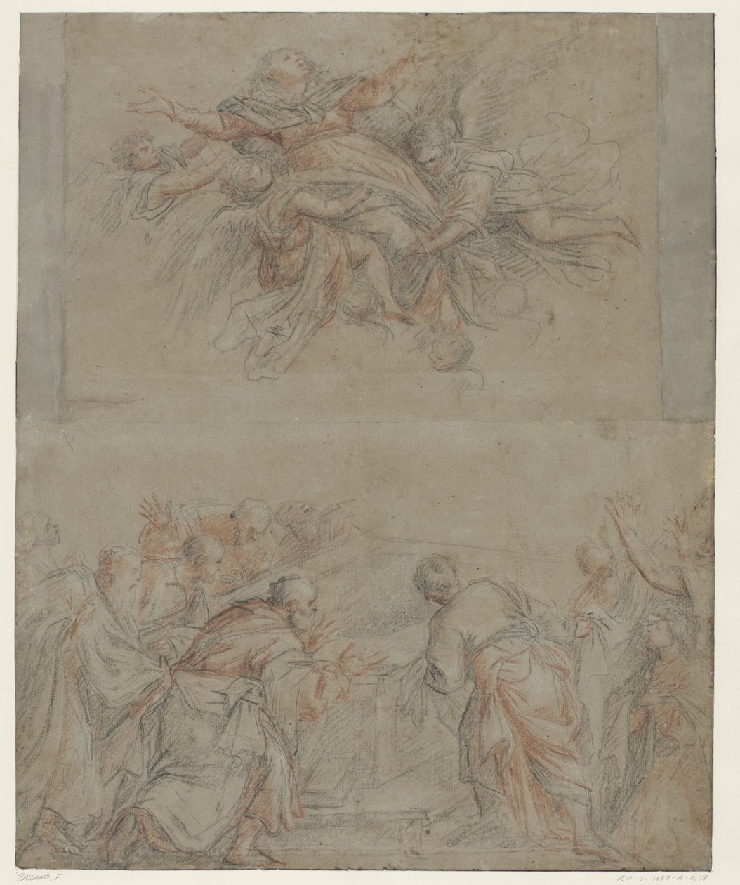 Marias antagelse av Francesco II Bassano
