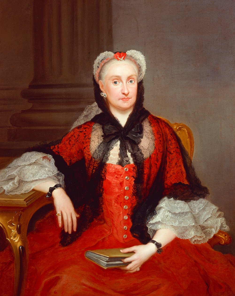 Portrett av Maria Amalia av Sachsen (Dresden av Francesco Liani
