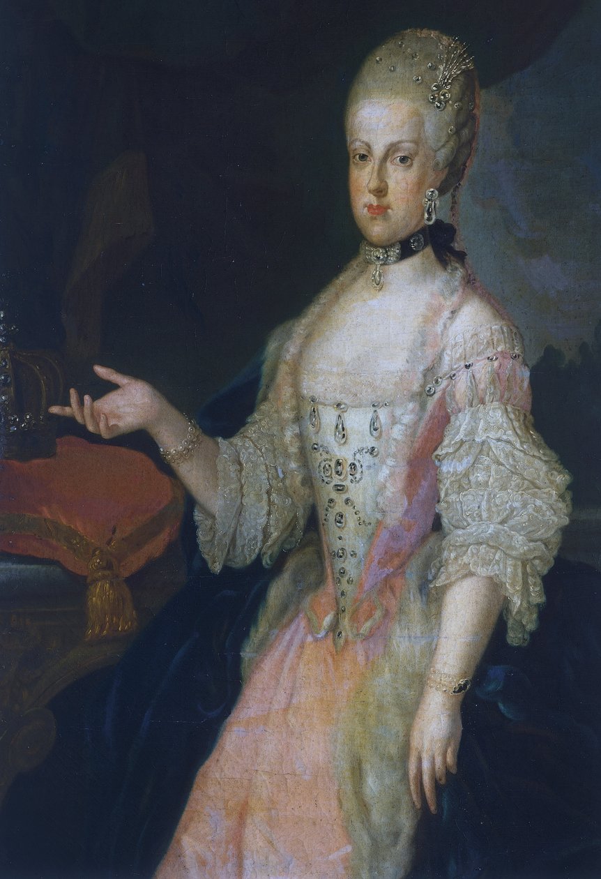 Portrett av Maria Carolina av Østerrike (Wien av Francesco Liani
