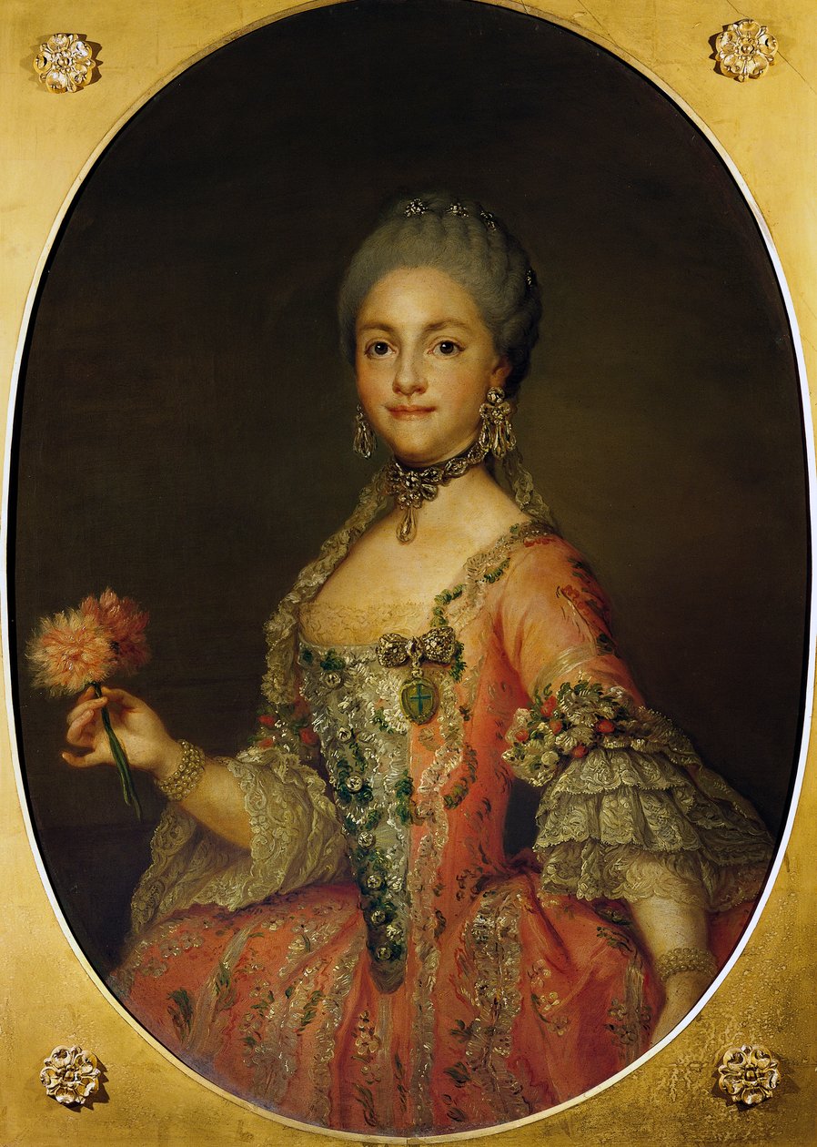 Portrett av Maria Luisa av Parma (Parma av Francesco Liani