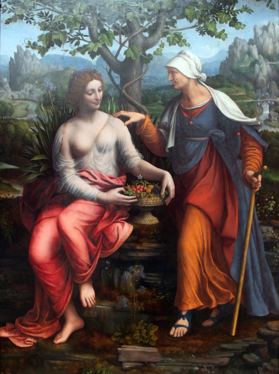 Vertumnus og Pomona av Francesco Melzi