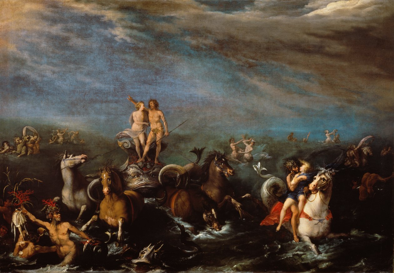 Neptuns triumf av Francesco Napoletano
