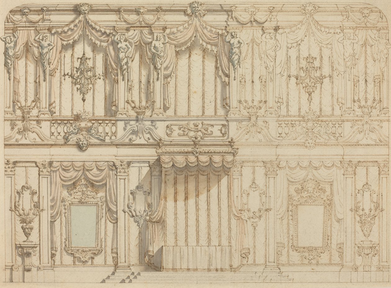 Design for et statlig soverom av Francesco Nicoletti