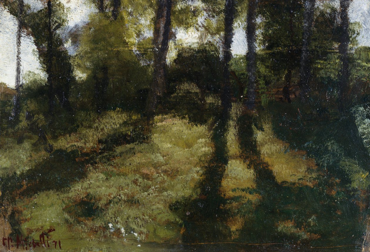 Studie av tre av Francesco Paolo Michetti