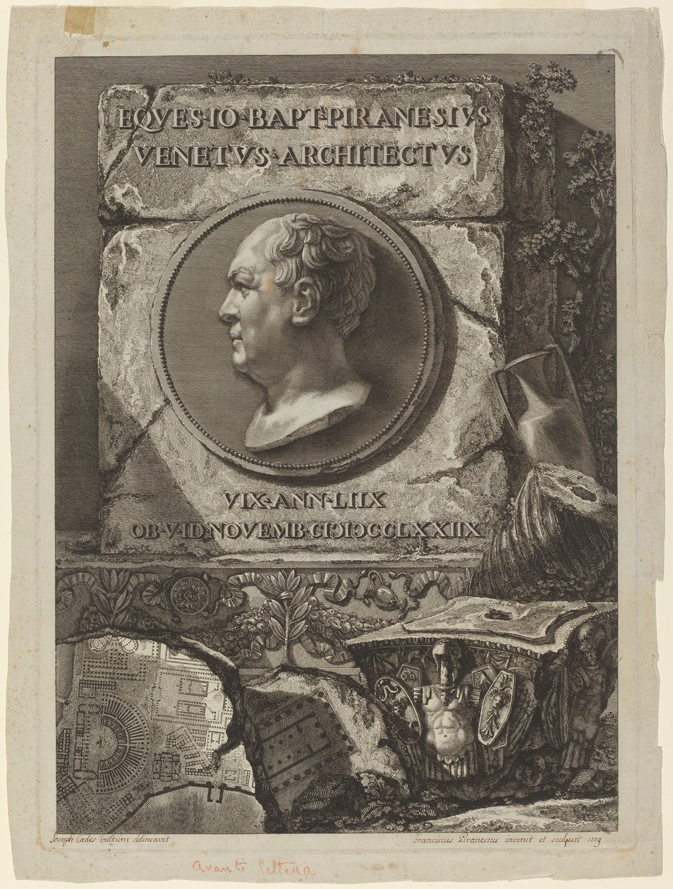 Giovanni Battista Piranesi av Francesco Piranesi