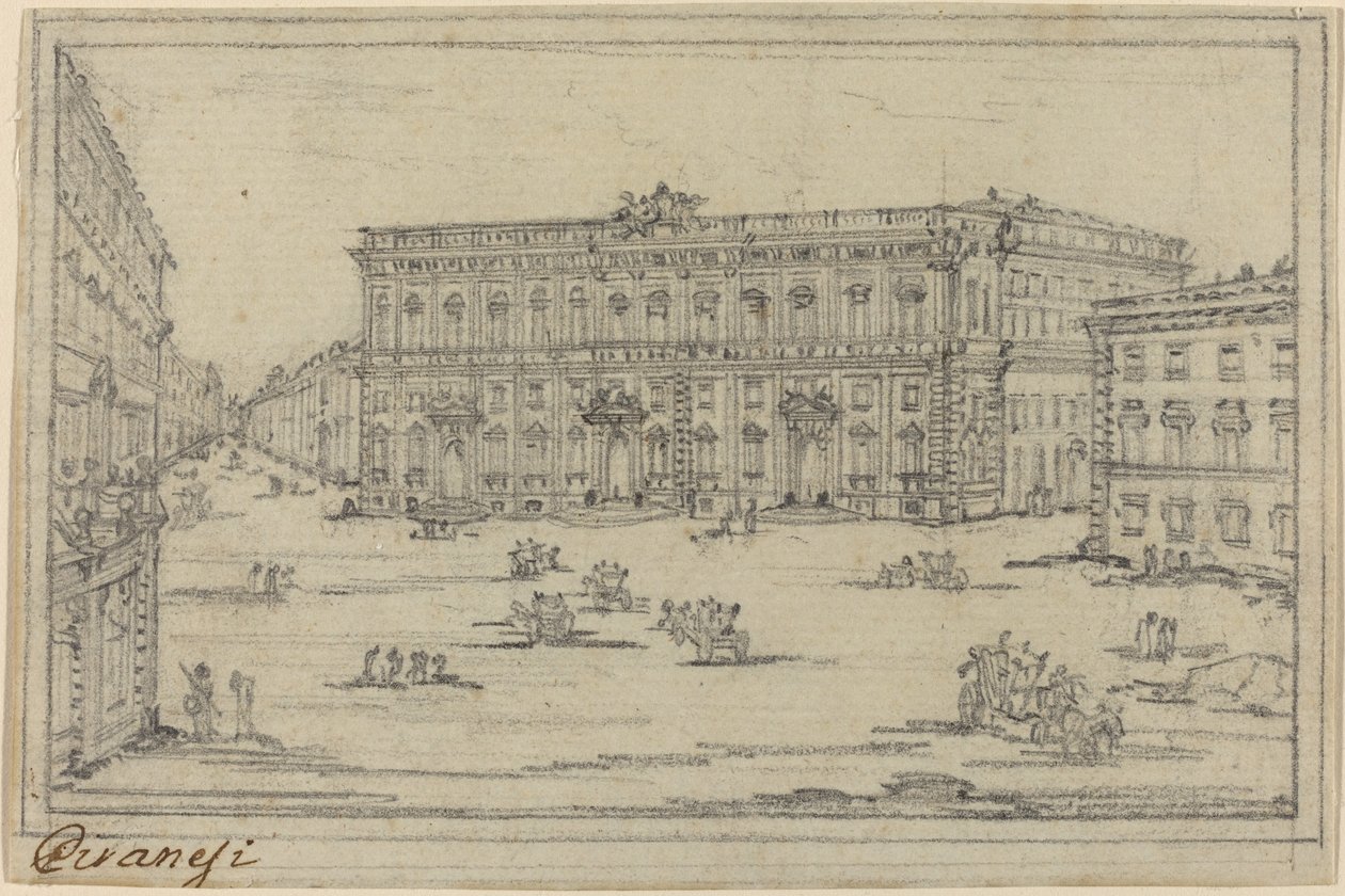 Palazzo della Consultà av Francesco Piranesi