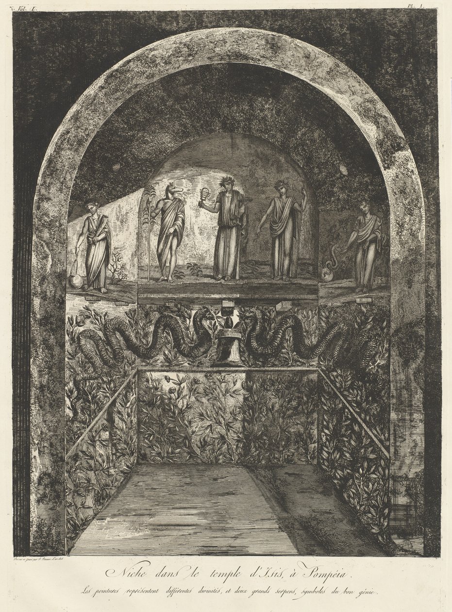 Antikviteter til Magna Graecia (bind I) av Francesco Piranesi after Giovanni Battista Piranesi
