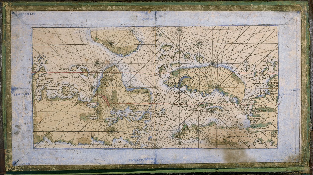 Verdensplanisfæren av Francesco Rosselli