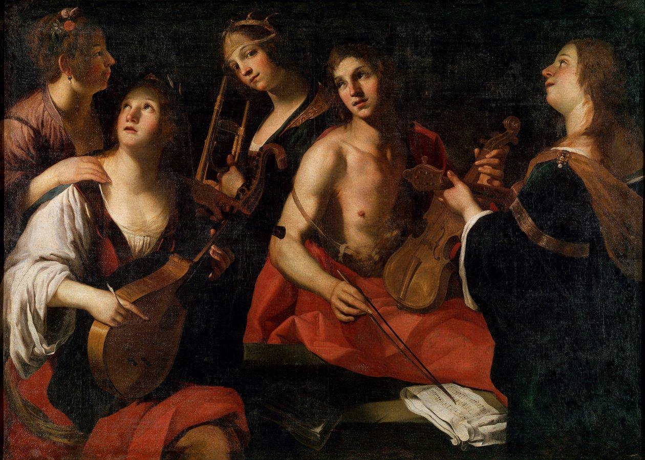 Konsert, sent på 1500-tallet eller tidlig på 1600-tallet av Francesco Rustici