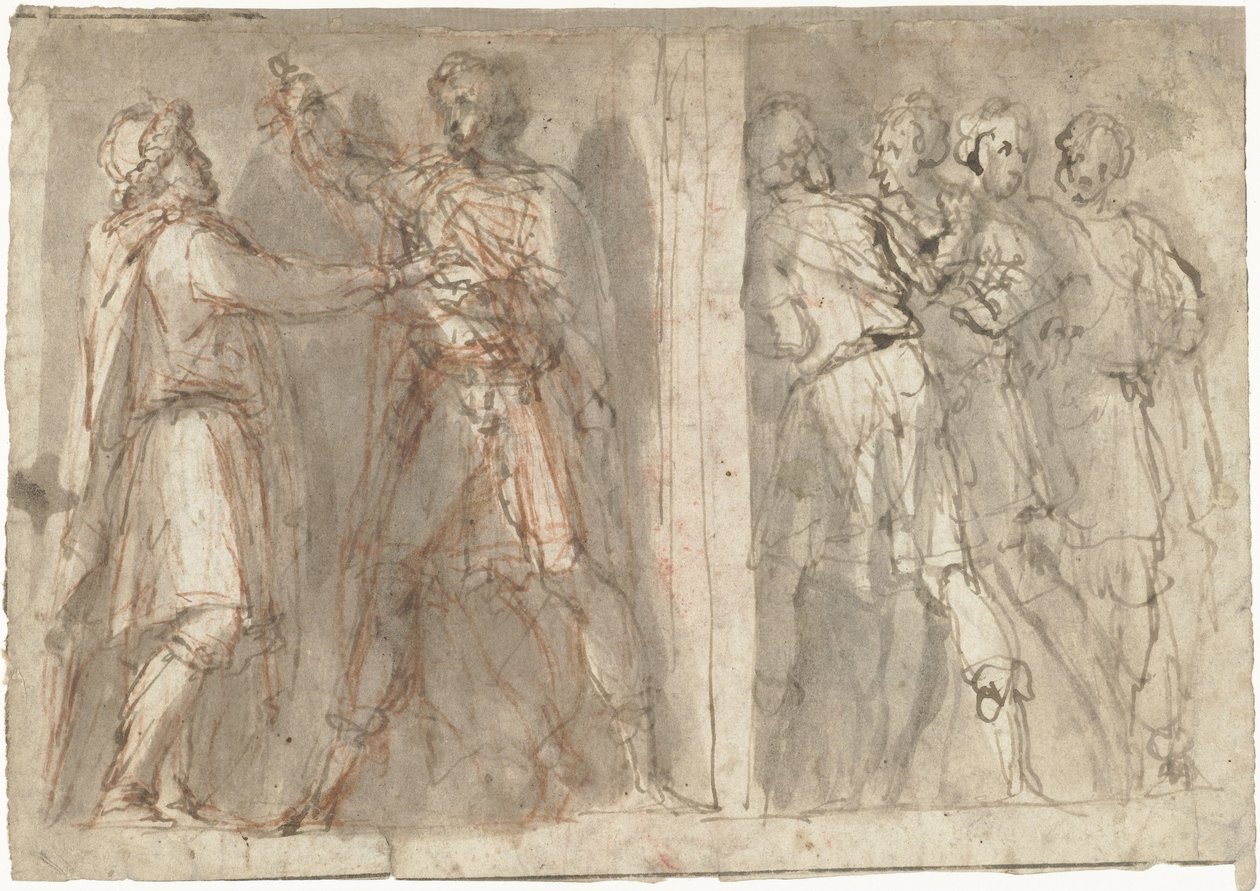 Angrep på Caius Marius av Francesco Ruviale