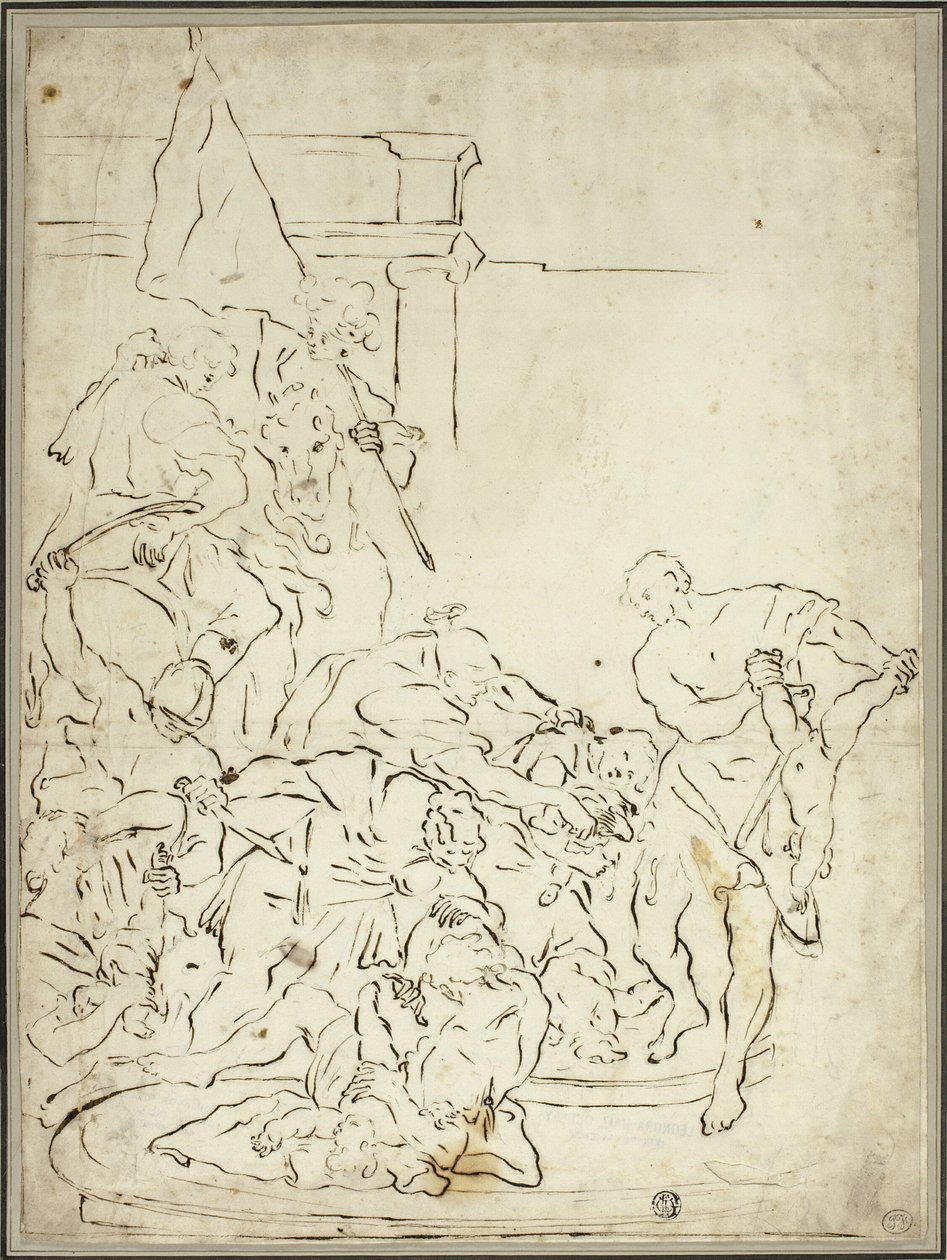 Massakren på de uskyldige av Francesco Solimena