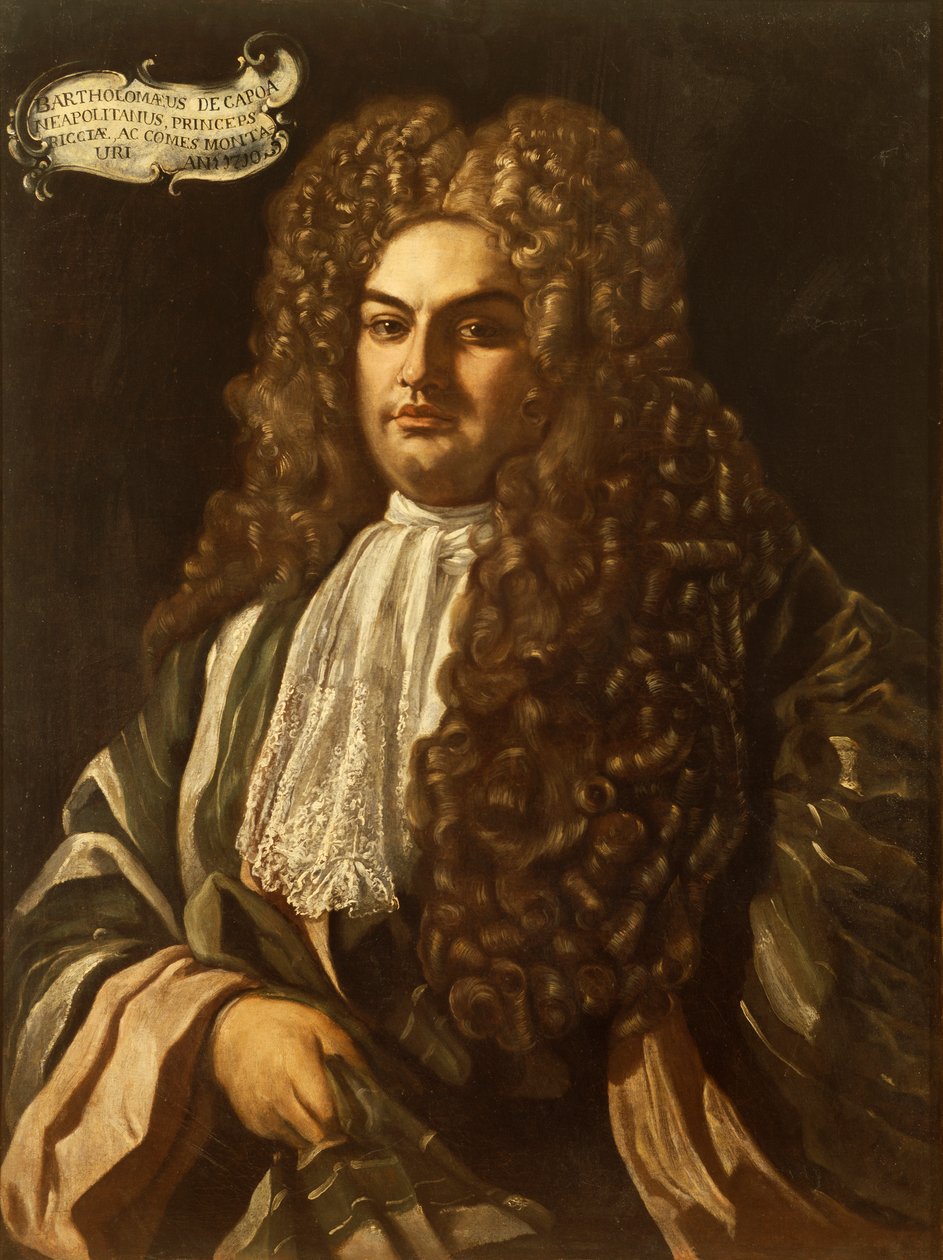 Portrett av Bartolomeo di Capua av Francesco Solimena