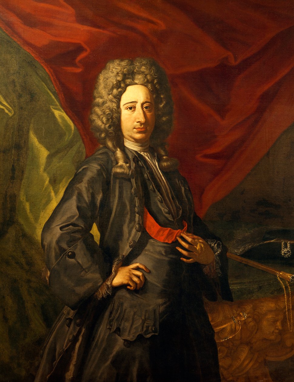 Portrett av Knight of Golden Fleece, av Francesco Solimena (1657-1747), olje på lerret, Italia av Francesco Solimena