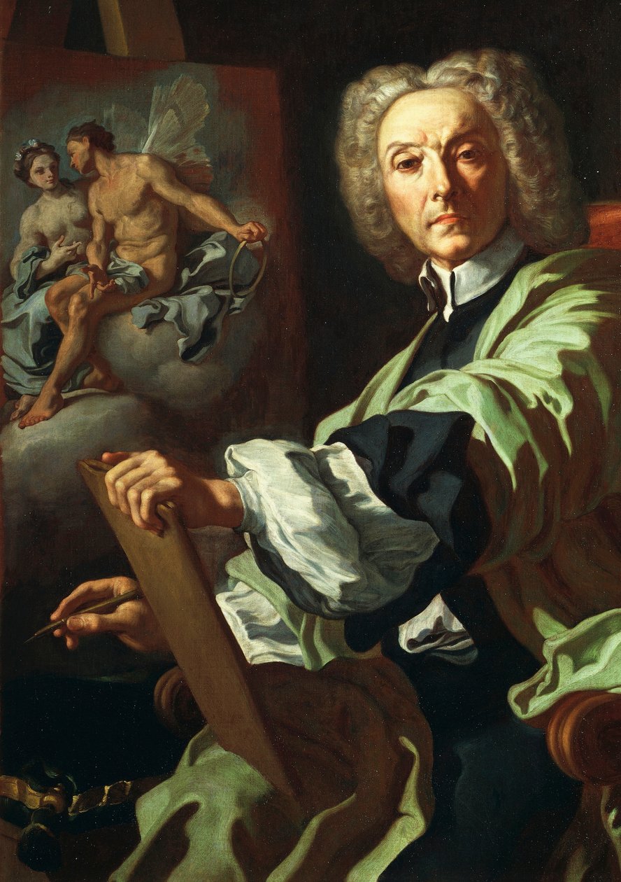 Selvportrett av Francesco Solimena