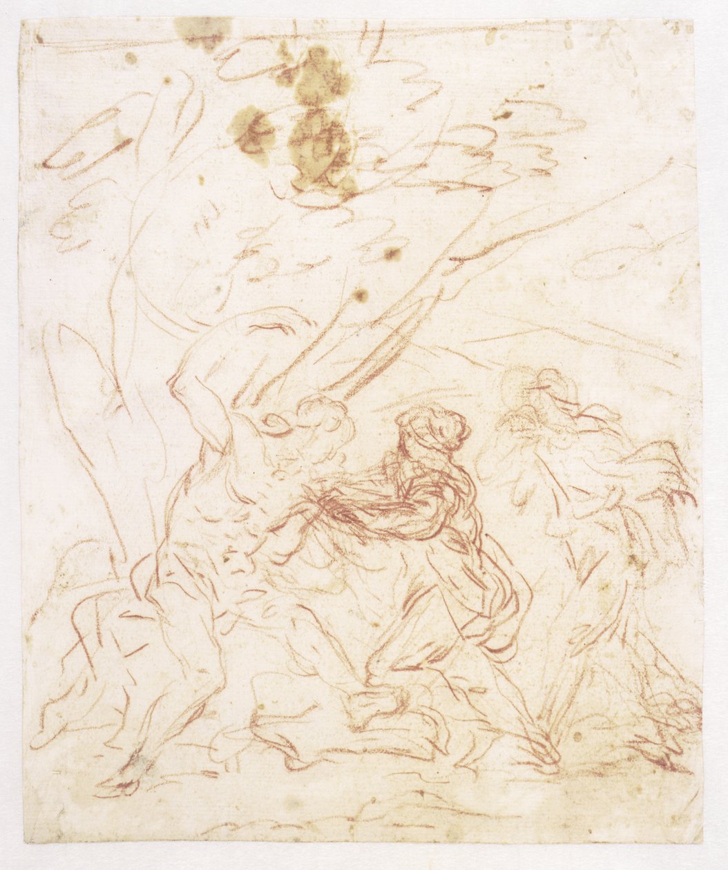 St. Sebastian pleiet av St. Irene av Francesco Solimena