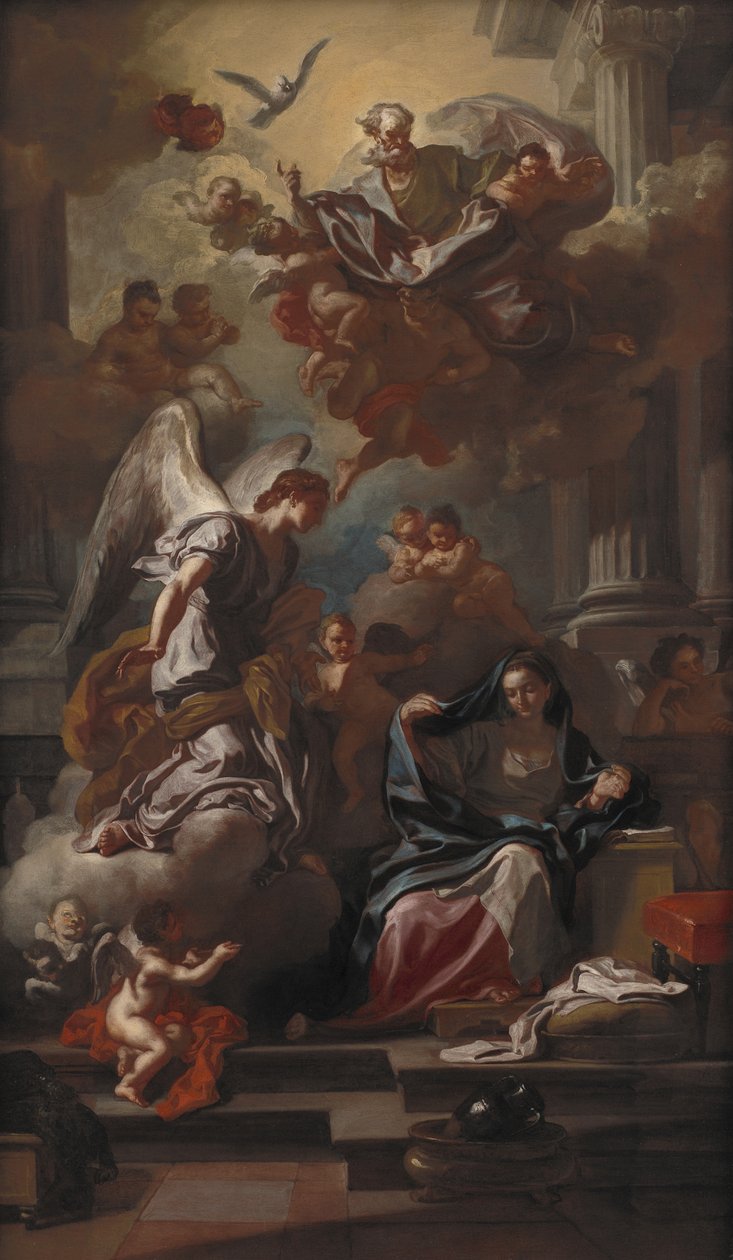 Kunngjøringen av Francesco Solimena