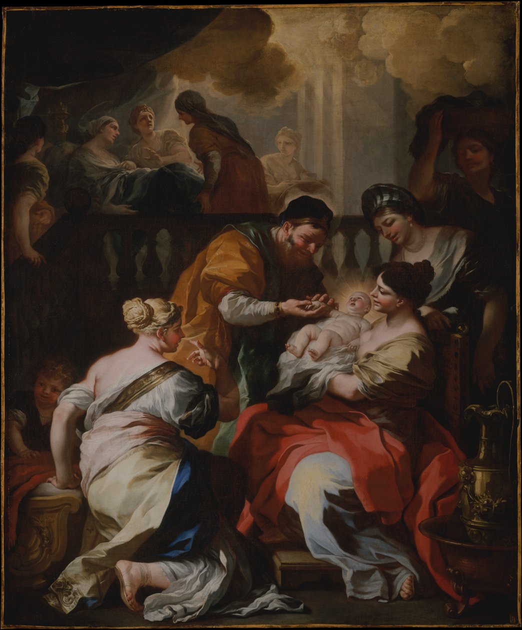 Jomfru Marias fødsel av Francesco Solimena