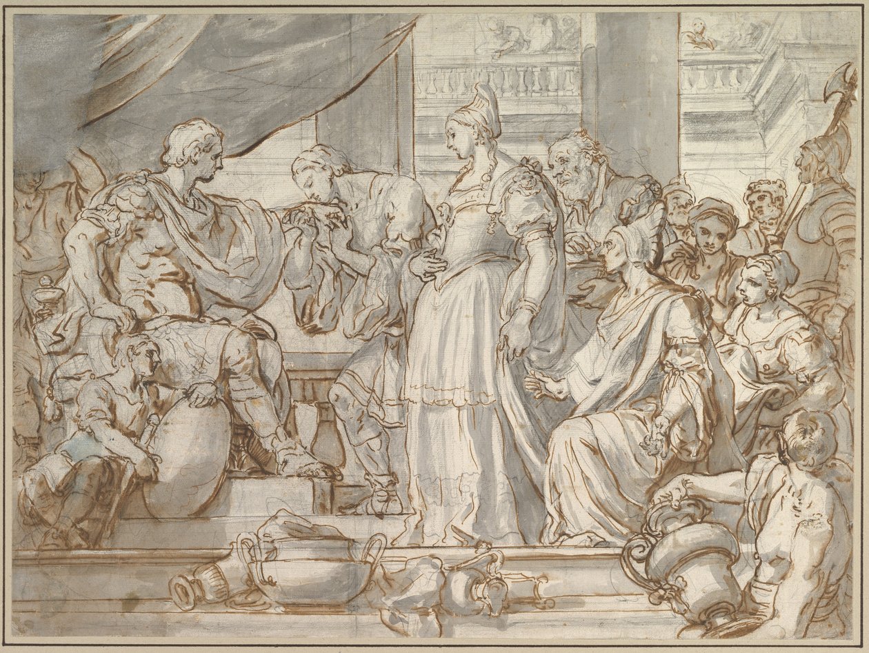 Scipios avholdenhet av Francesco Solimena