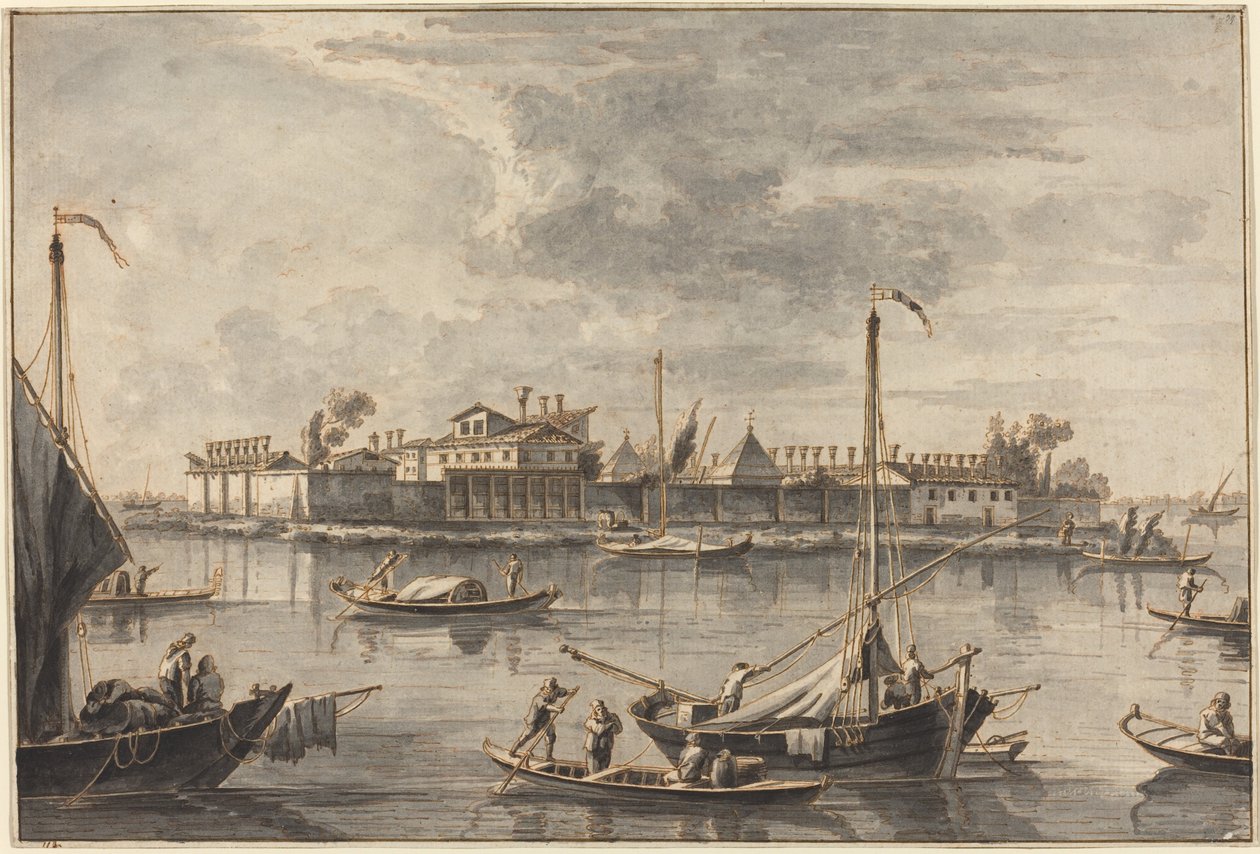 Island of the New Lazaretto av Francesco Tironi