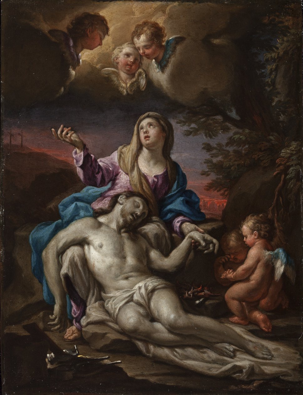 Pietà av Francesco Trevisani