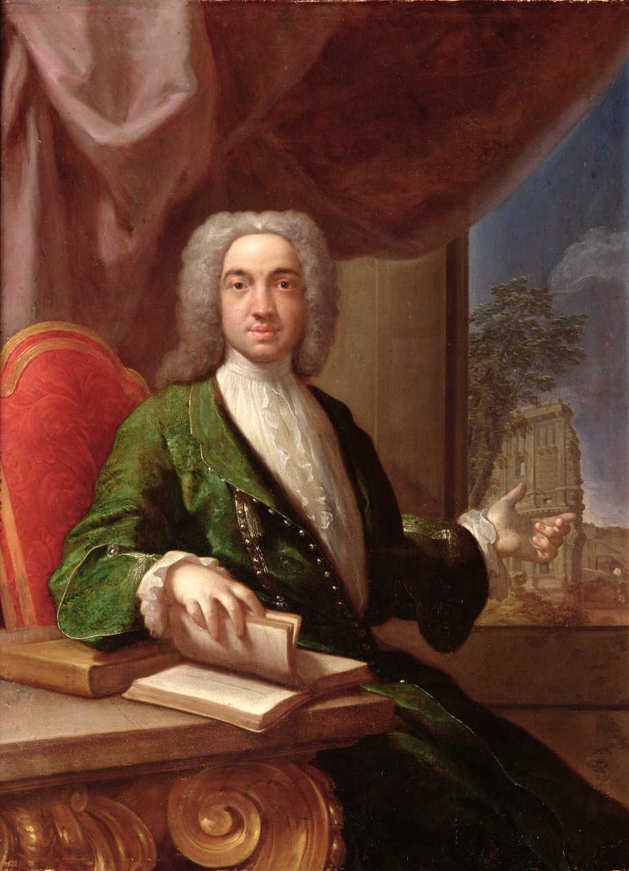 Portrett av Sir Edward Gascoigne, 6. Baronet av Francesco Trevisani