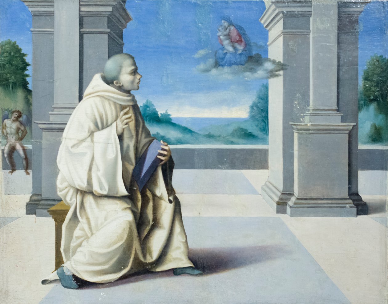 Visjon av den hellige Bernard av Clairvaux av Francesco Ubertini Verdi Bachiacca