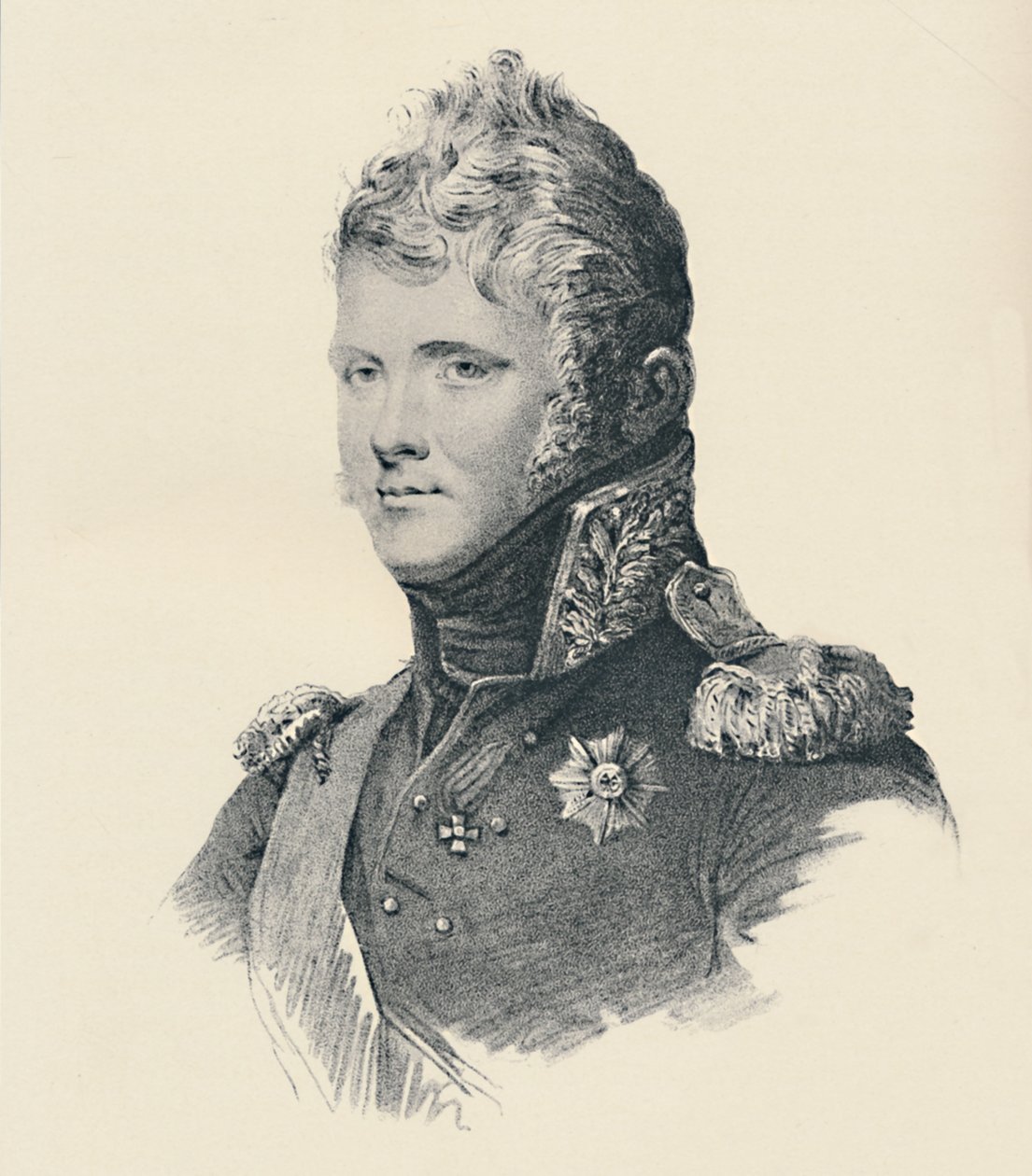 Alexander I, keiser av Russland, ca 1800, 1896 av Francesco Vendramini