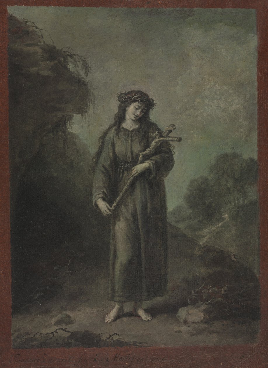 Mortifikasjonen, 1763 eller før. av Francesco Zuccarelli