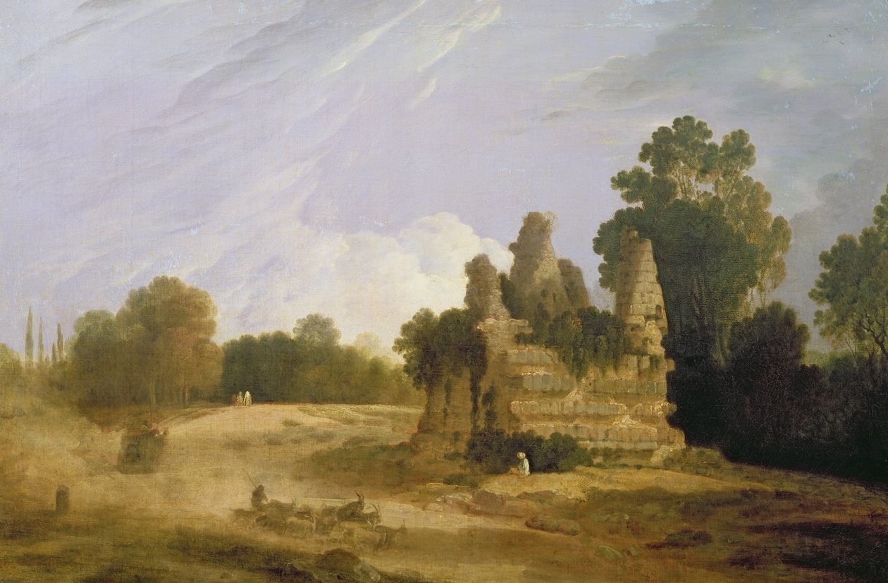 Graven til Horatii og Curiatii av Francesco Zuccarelli