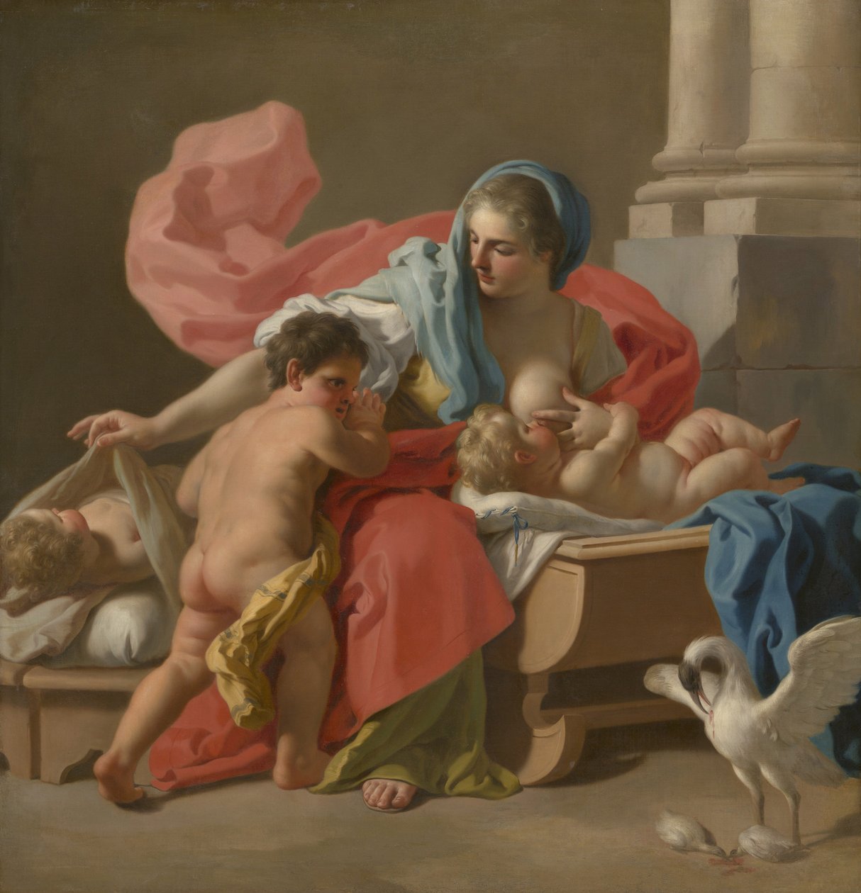 Velgjørenhet, 1743-44 av Francesco de Mura
