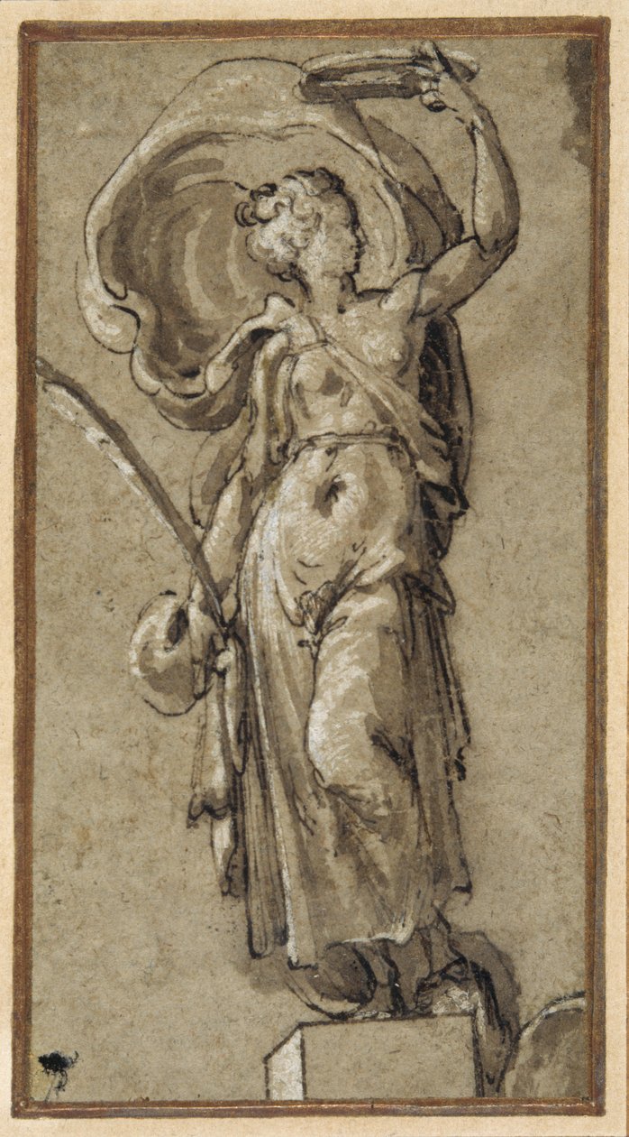 Fortune holder en håndflate av Francesco de Rossi Salviati