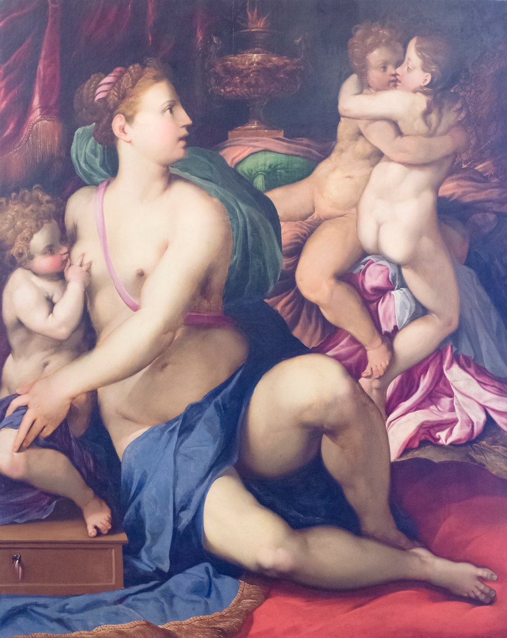 Allegori om veldedighet av Francesco de Rossi Salviati Cecchino