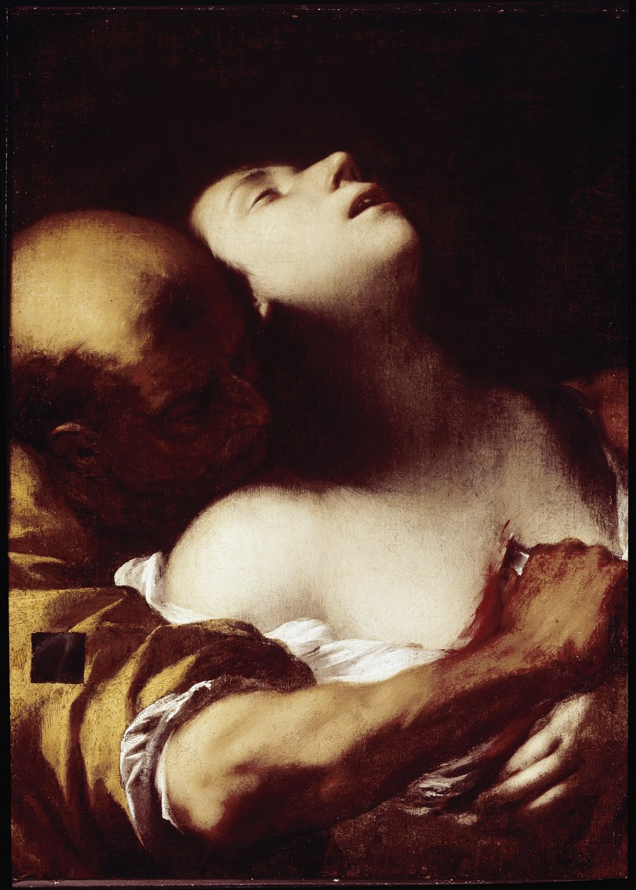The Martyrdom of Saint Agnes (olje på lerret av Francesco del Cairo