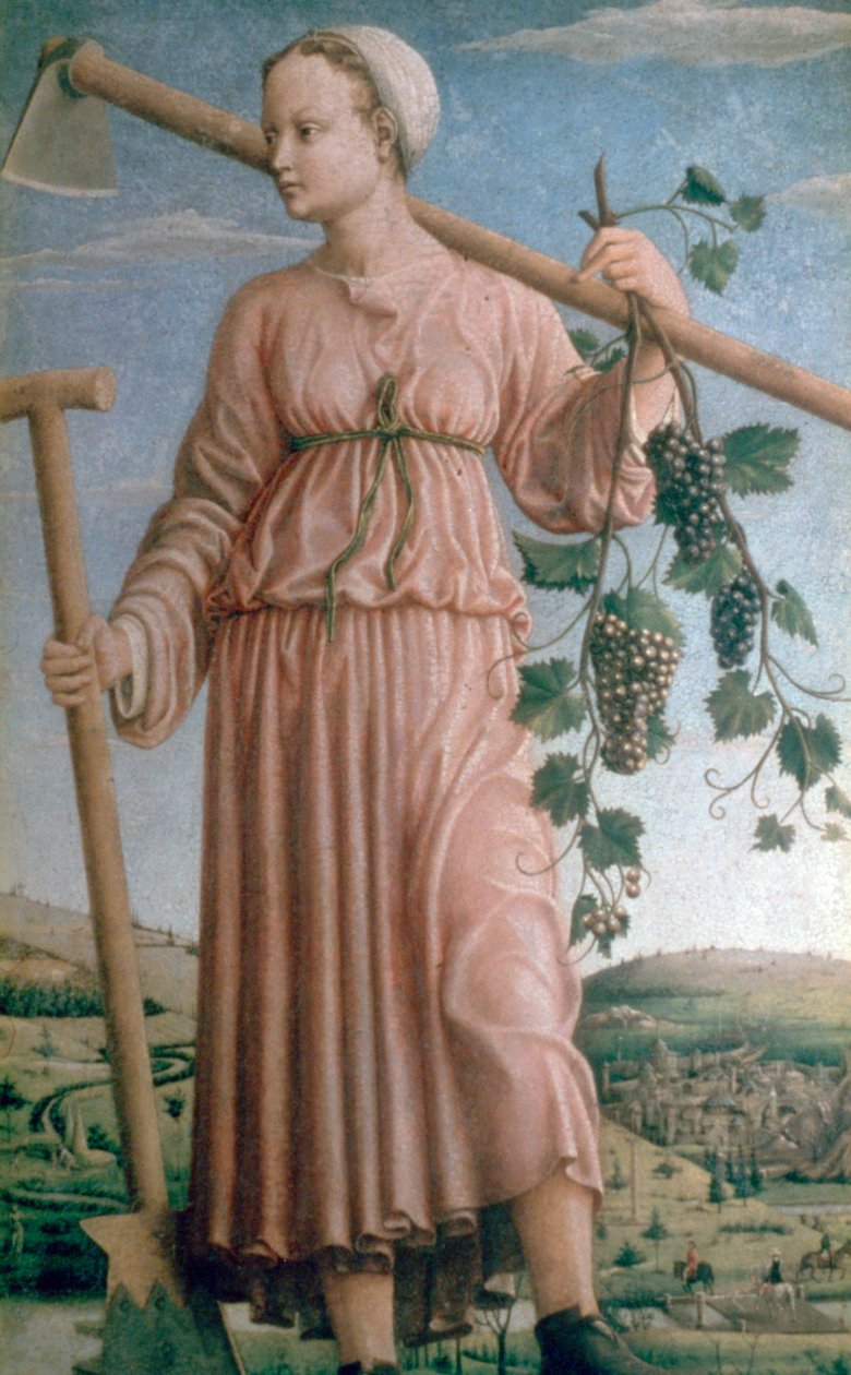 Allegory of Autumn, 1400-tallet av Francesco del Cossa