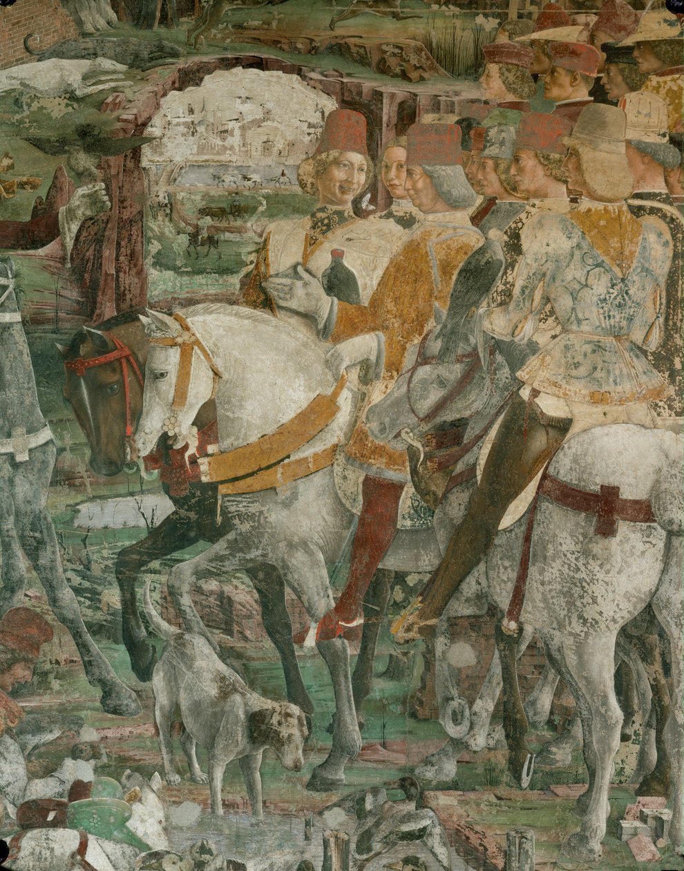 Månedens sal: mars (freske) av Francesco del Cossa