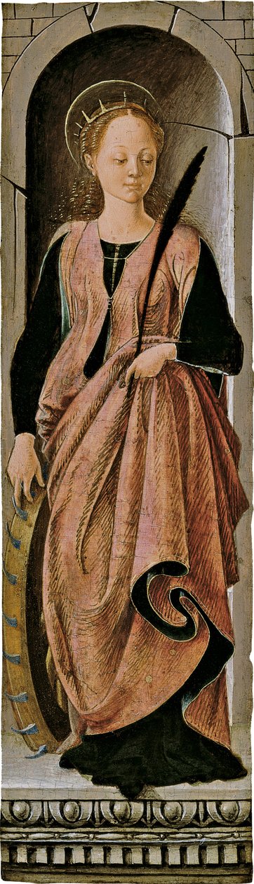 Saint Catherine av Francesco del Cossa