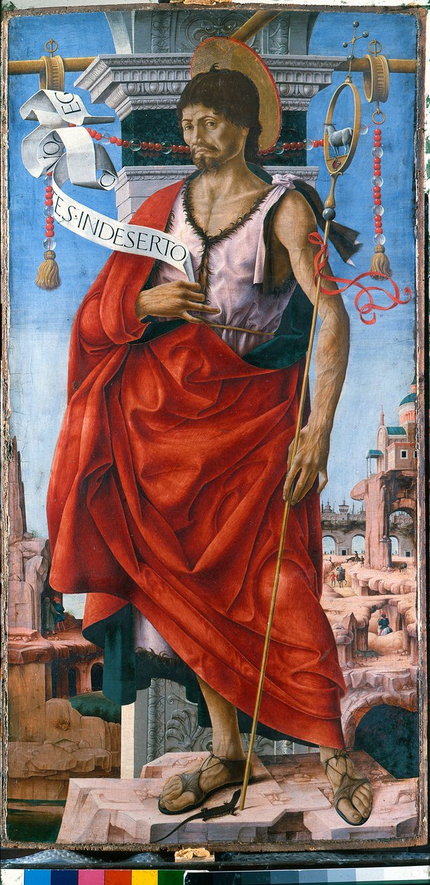 St. Johannes døperen av Francesco del Cossa