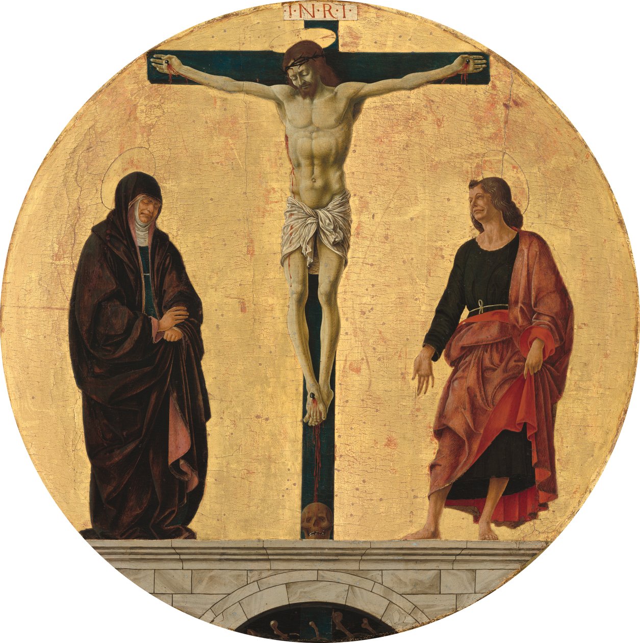 Korsfestelsen, ca. 1473-74 av Francesco del Cossa