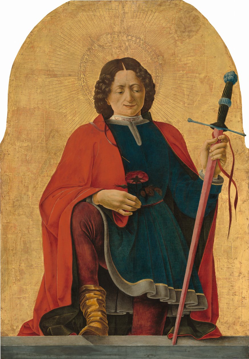 Sankt Florian, ca. 1473–1474 (tempera på poppelpanel) av Francesco del & Roberti Ercole de