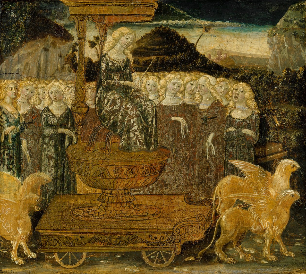 Gudinnen for kysk kjærlighet, 1468-75. av Francesco di Giorgio Martini