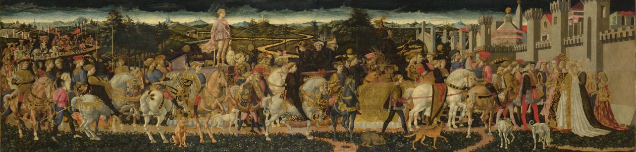 Davids triumf, ca. 1450 av Francesco di Stefano Pesellino