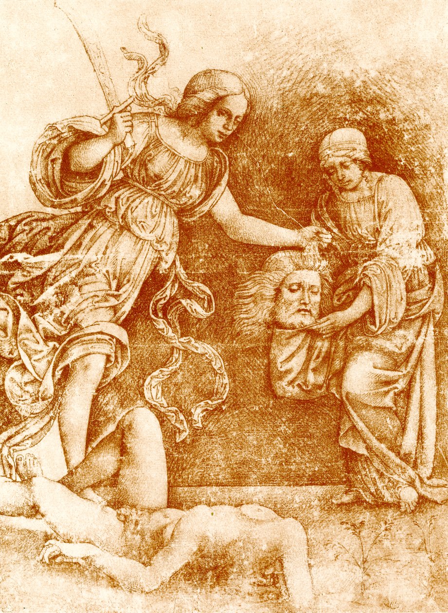 Judith og Holofernes av Francesco school of Francia