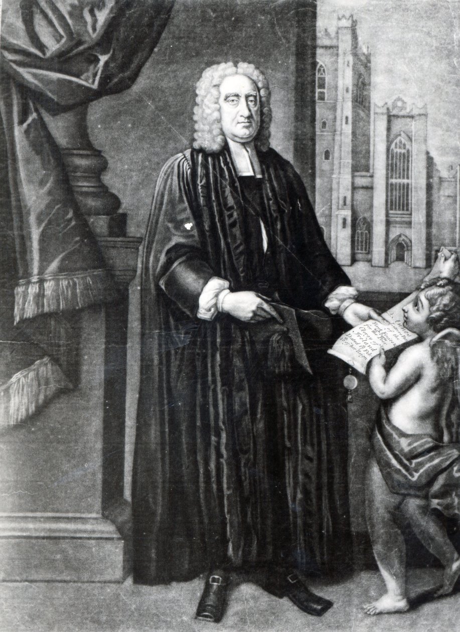 Jonathan Swift, gravert av Andrew Miller, 1743 av Francis Bindon