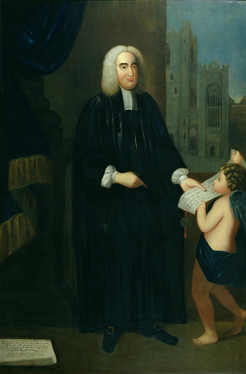 Portrett av Jonathan Swift (1667-1745) av Francis Bindon