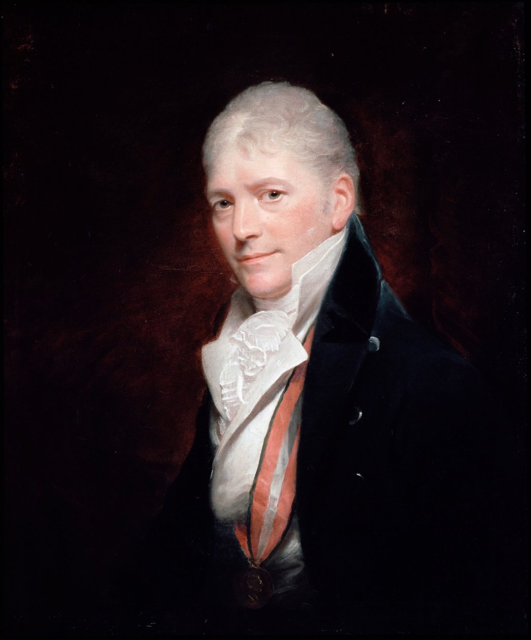 Selvportrett etter Beechey av Francis Bourgeois