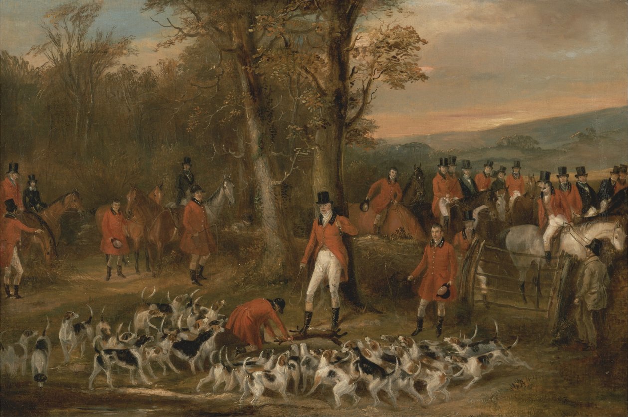 The Berkeley Hunt, 1842- Døden av Francis Calcraft Turner