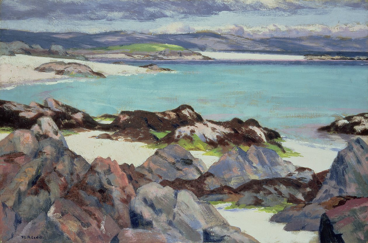 Iona, The East Bay, 1928 av Francis Campbell Boileau Cadell