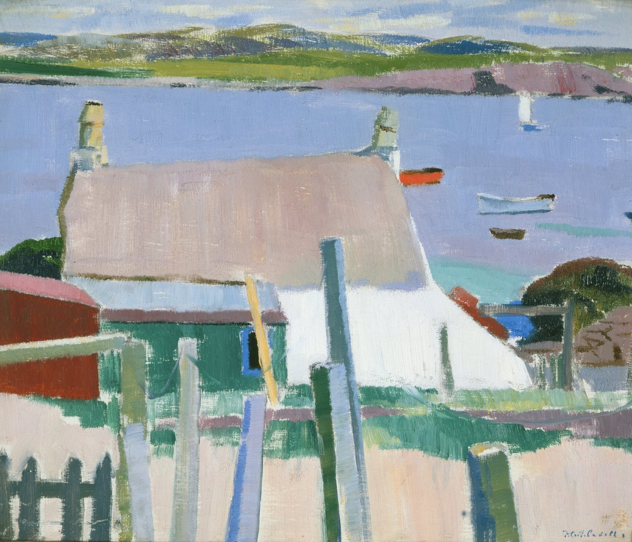 Iona, Mot Mull, ca. 1927 av Francis Campbell Boileau Cadell