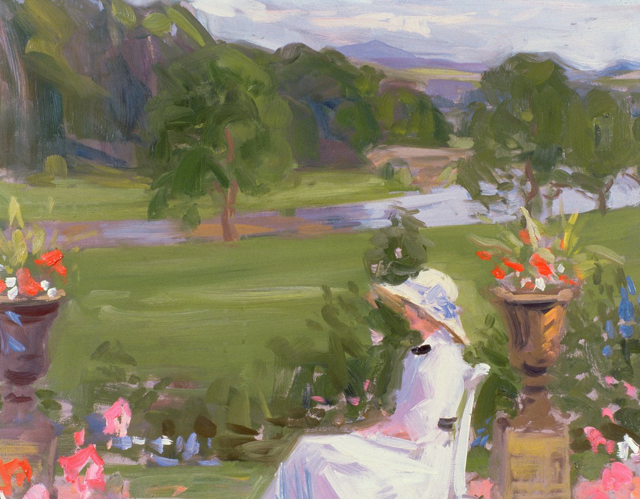 Jean Cadell på Dalserf, 1912 av Francis Campbell Boileau Cadell