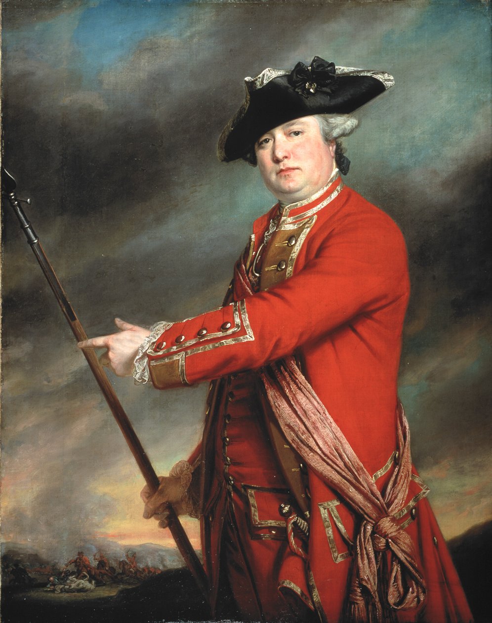 Oberstløytnant Francis Smith (1723-91) 1764 av Francis Cotes